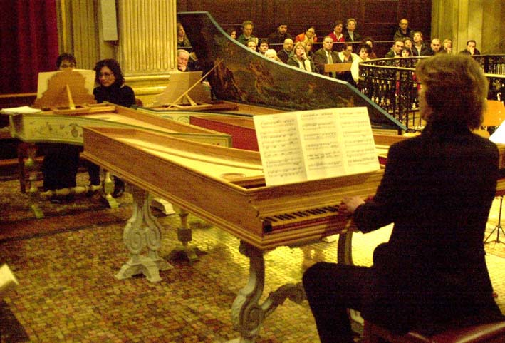 Sonata for two harpsichords by Jommelli