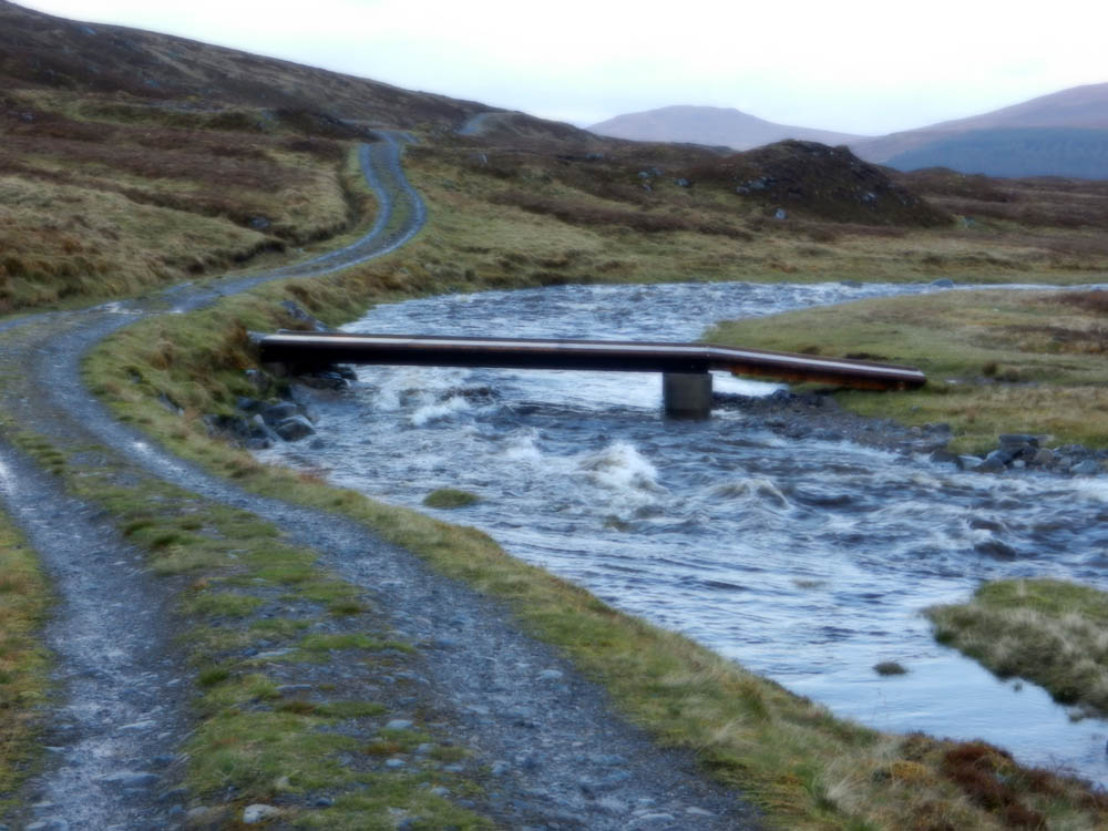 27 Allt a Choire Reidhe in spate