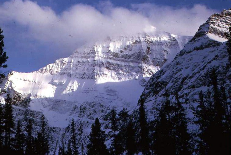 01 Mt Edith Cavell the evening we arrived