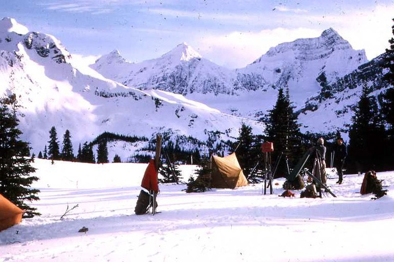 05 Our camp in the Tonquin Valley