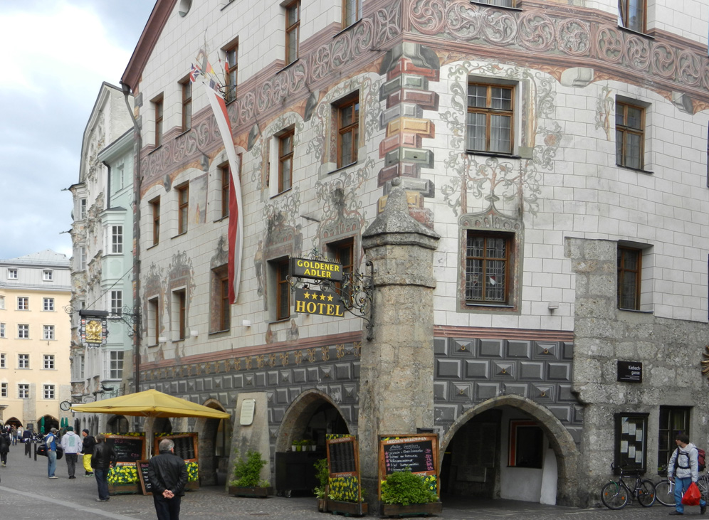 20 An old restaurant in the centre of Innsbruck