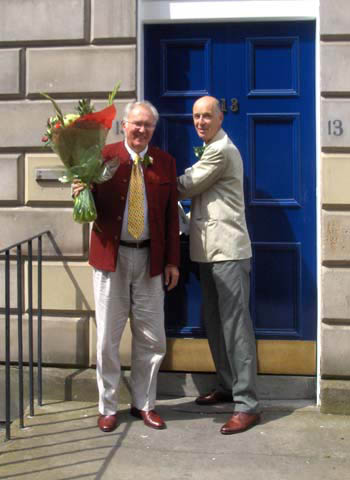 05 Grant and Johnny at the threshold
