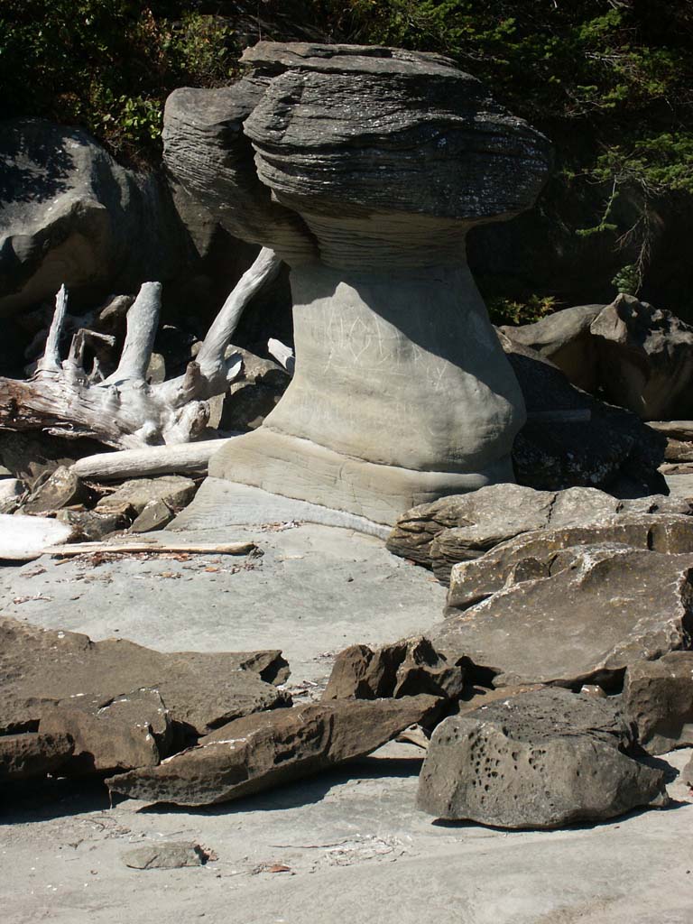 Rock Formation in Tribune Bay