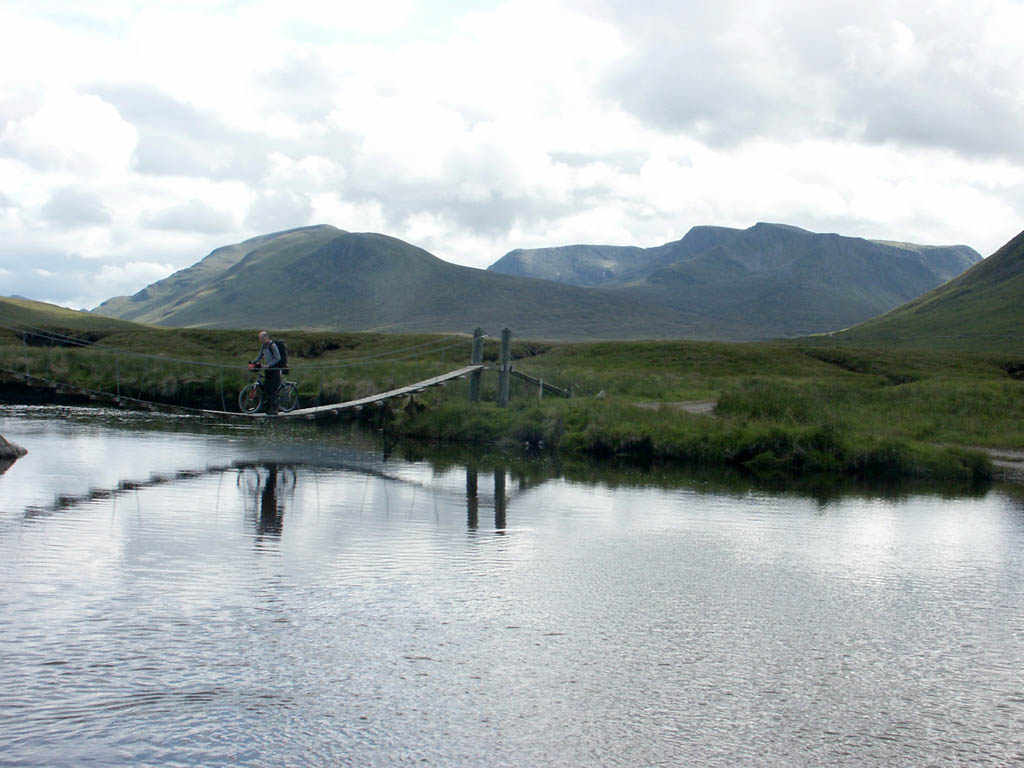 04 Crossing the suspension bridge
