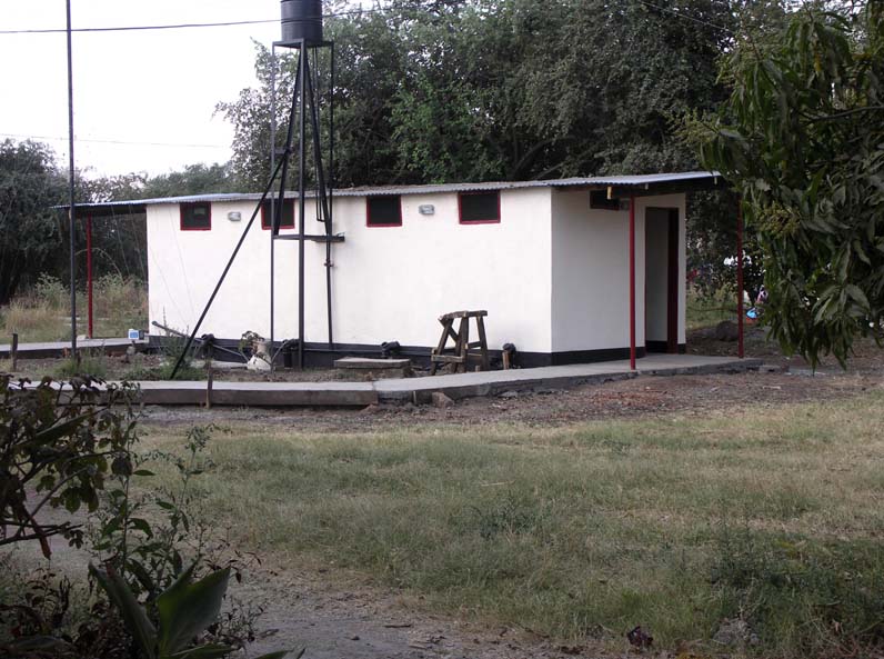 04 The front of the ablution block