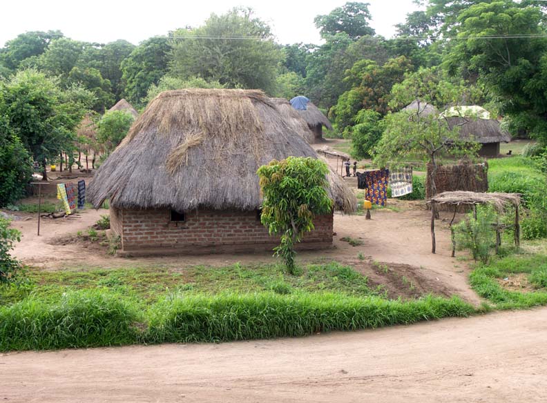 21 A village house opposite the Clinic