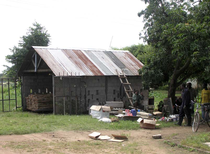 01 The old garage re-roofed