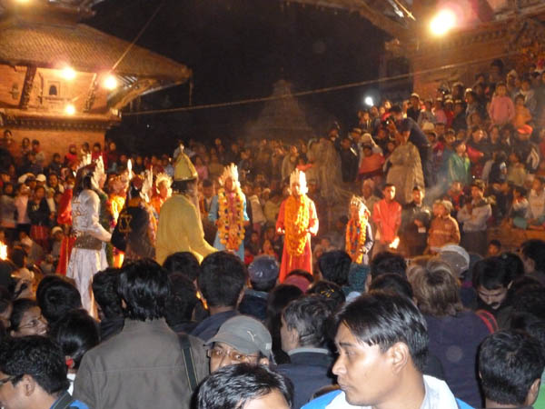 01 Kartik Natch Festival in Durbar Square, Patan