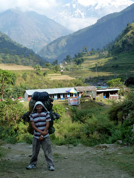 15 Our porter Rajendra ever smiling