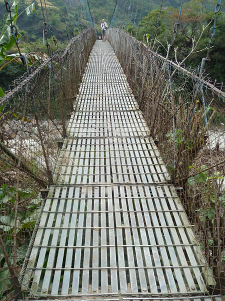 22 A really BIG suspension bridge