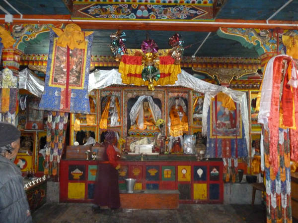 03 Inside the Buddhist Monastery (Gompa) in Tonje