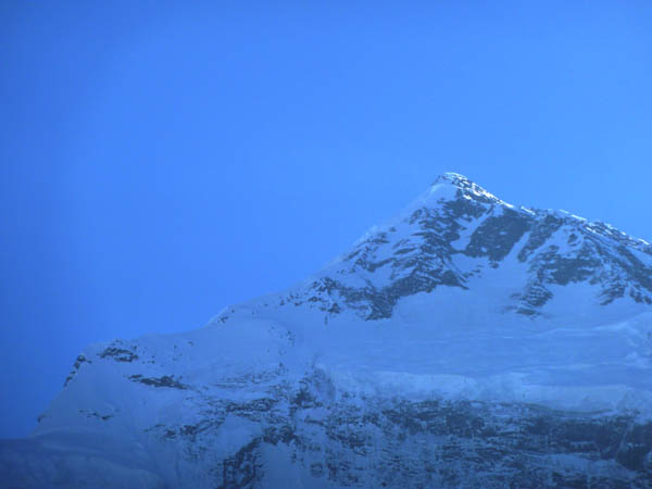 16 The top of Annapurna II in the evening light