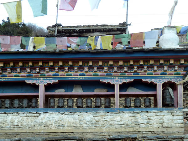 18 Detail of prayer wheels