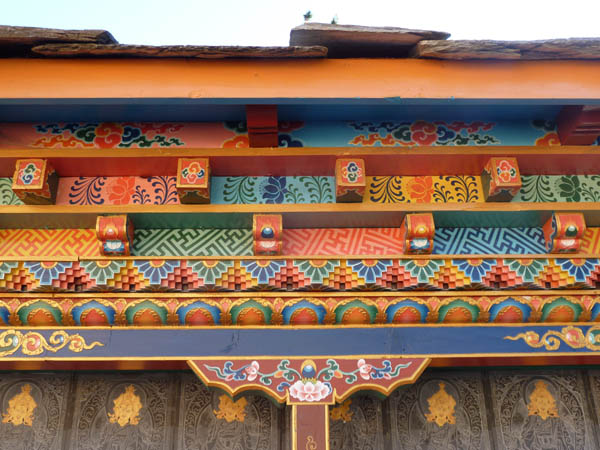 04 A detail of the Prayer Wheel assembly decoration