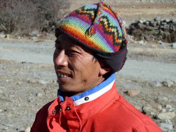 06 Rajendra our porter looking almost Tibetan