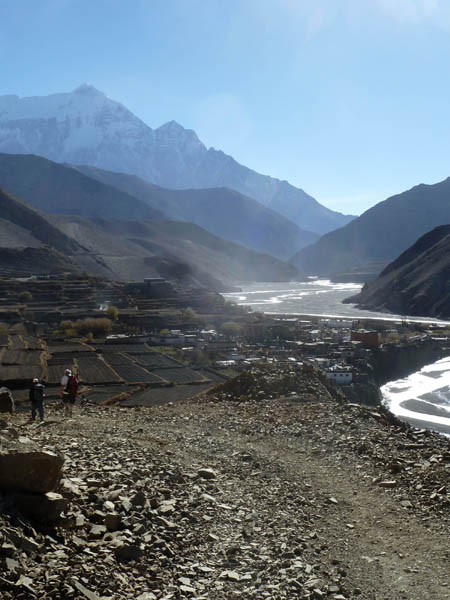 14 Looking South towards Kagbeni and Jomsom