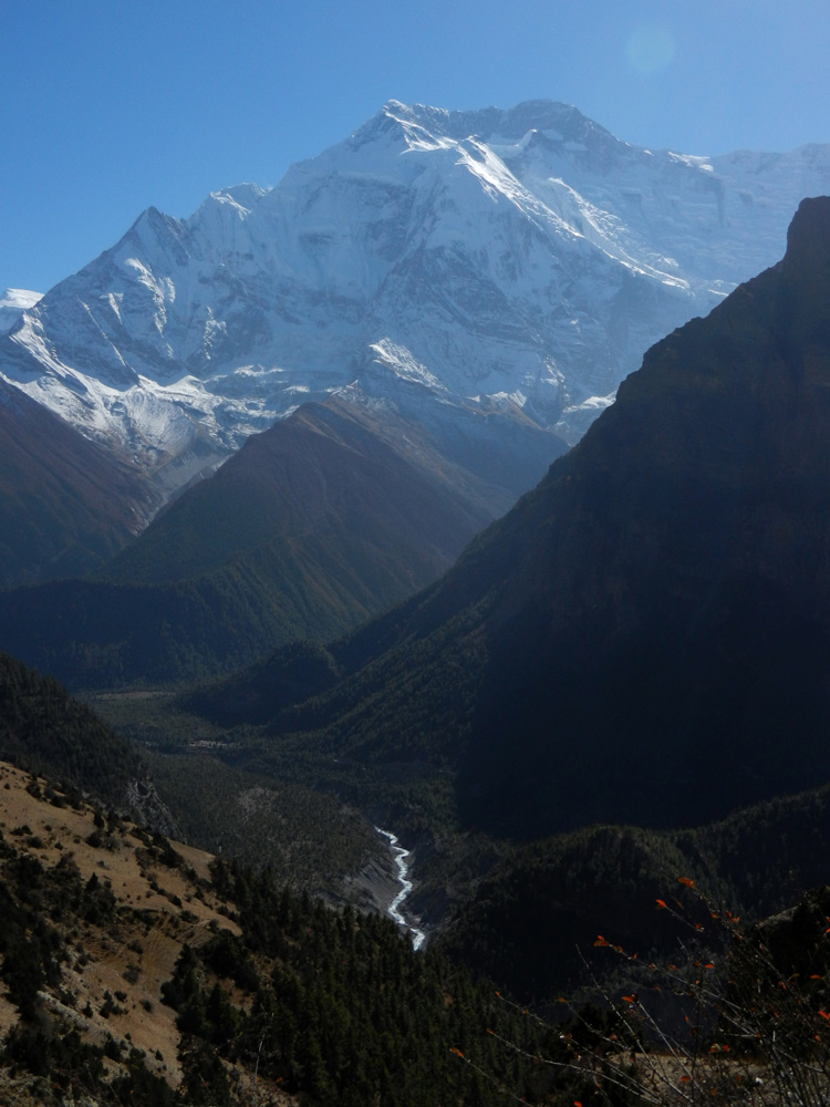 19 Looking back to Annapurna IV