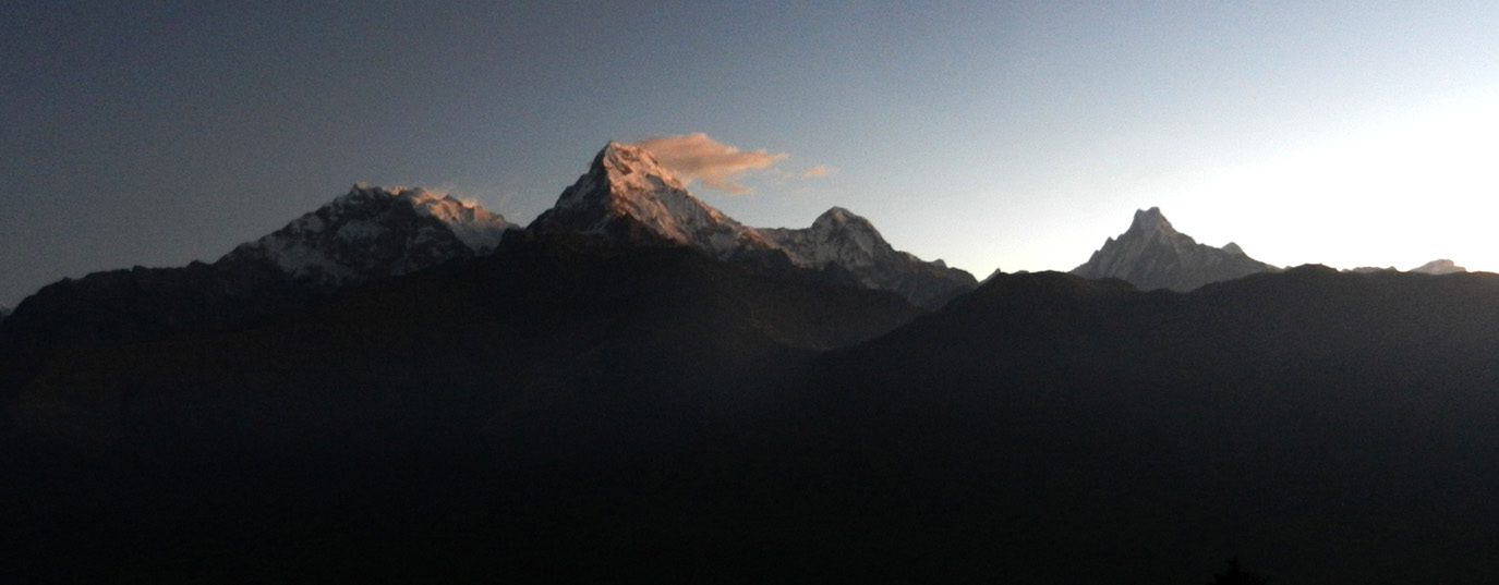 02 Annapurna group with Machhapuchhre (far right)