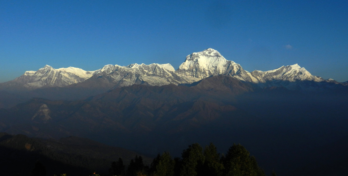 15 Dhaulagiri totally lit