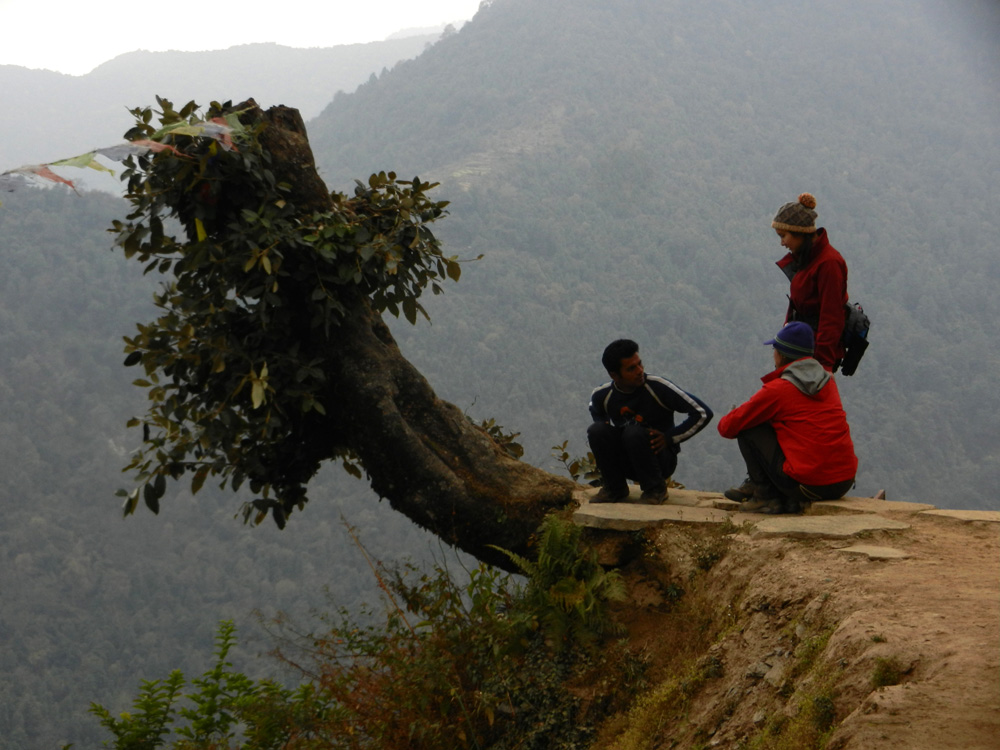 07 The Nepalis can squat and rest their bum on their heels for hours at a time