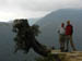 08 Grant and Johnny above a huge chasm