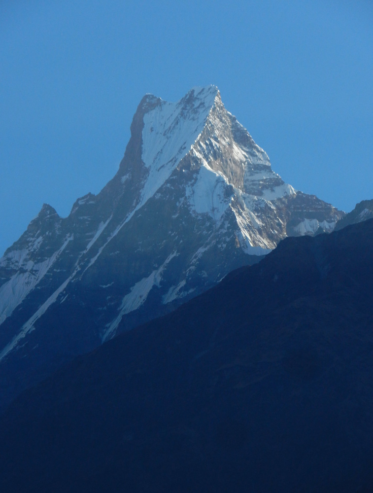 02 Machhapurchhre towers above us