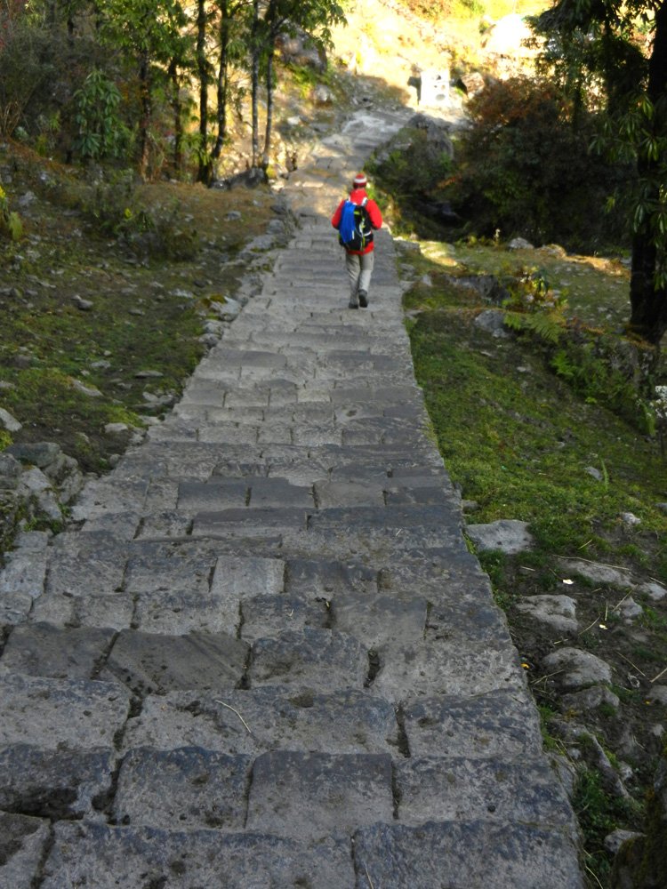 03 There were ENDLESS beautifully-made steps on this trek