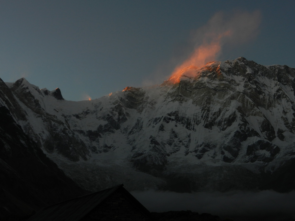 23 The sun sets last on Annapurna I, the highest in the range