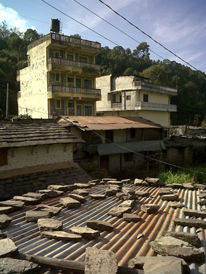 03 The brutal architecture returns as we get near the Pokhara Plain