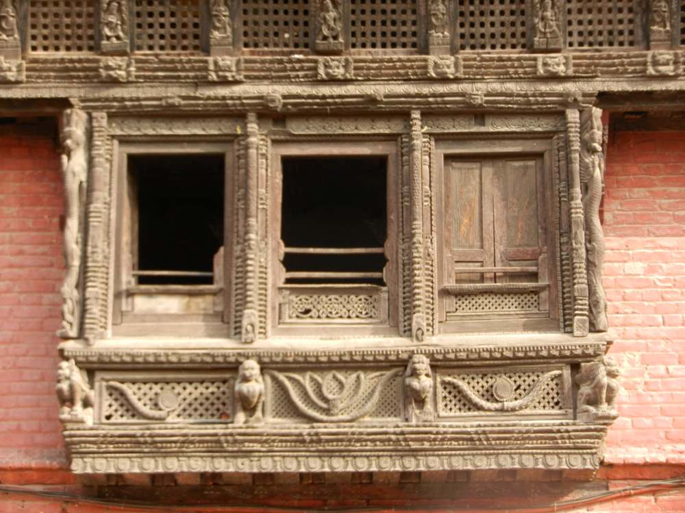 07 Royal Palace Durbar Square window