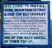 10 Hotel notice in Bagarchap
