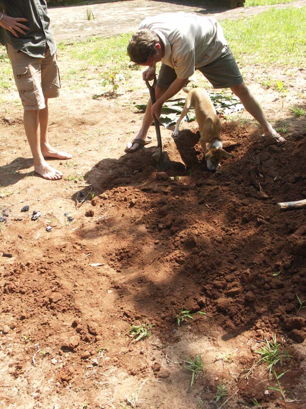 01 Ade and Dilla digging out the Kudu roast