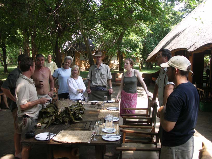 06 Ade explains how to roast a haunch of kudu