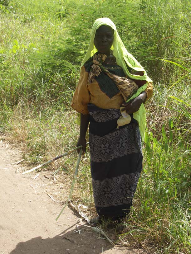 18 A lady with sugar cane