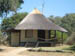 01 Our primitive little grass hut at Nsefu Bushcamp