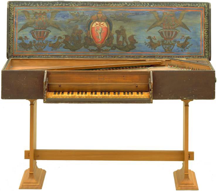 Enharmonic virginal attributed to Francesco Poggio, Florence